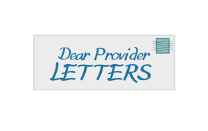 Important March Dear Provider Letters