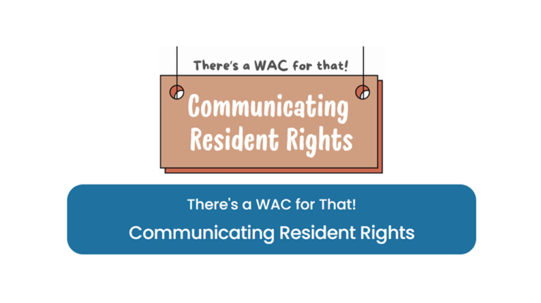 Communicating Resident Rights