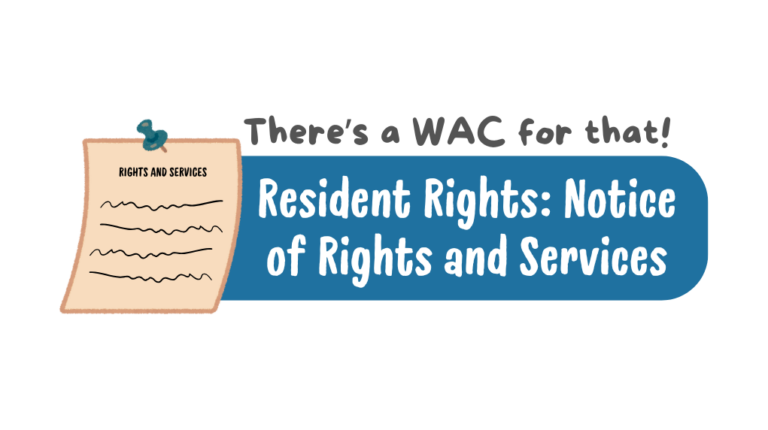 Resident Rights: Notice of Rights and Services