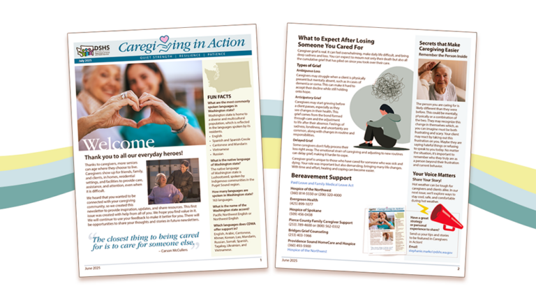 NEW Caregiving in Action Newsletter