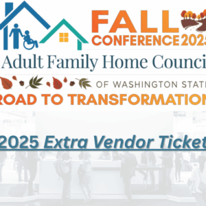 2025 Fall Conference Vendor Event Ticket