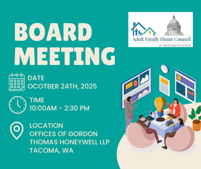 AFHC October Board Meeting