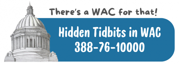 WAC Hidden Tidbits